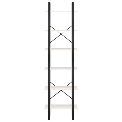 Lagerregal Weiß 60x30x210 cm Massivholz Kiefer - Pazzar.ch