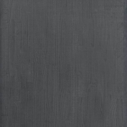 Lagerregal Grau 60x30x210 cm Massivholz Kiefer - Pazzar.ch