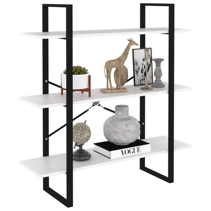 Bücherregal Weiß 100x30x105 cm Holzwerkstoff - Pazzar.ch