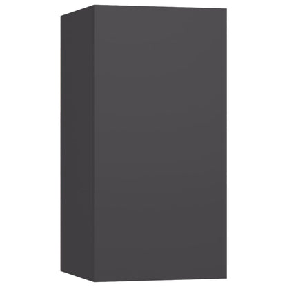 TV-Schränke 4 Stk. Grau 30,5x30x60 cm Holzwerkstoff - Pazzar.ch