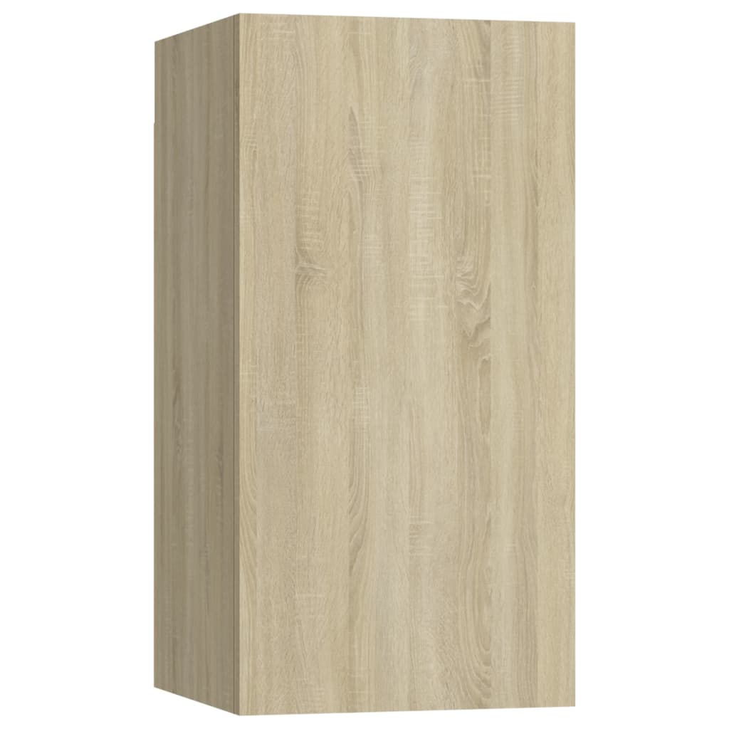 5-tlg. TV-Schrank-Set Sonoma-Eiche Holzwerkstoff - Pazzar.ch