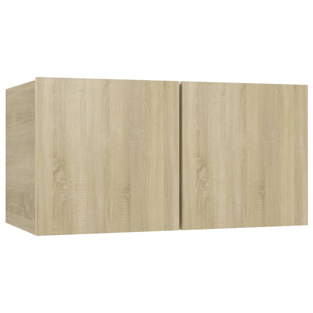 5-tlg. TV-Schrank-Set Sonoma-Eiche Holzwerkstoff - Pazzar.ch