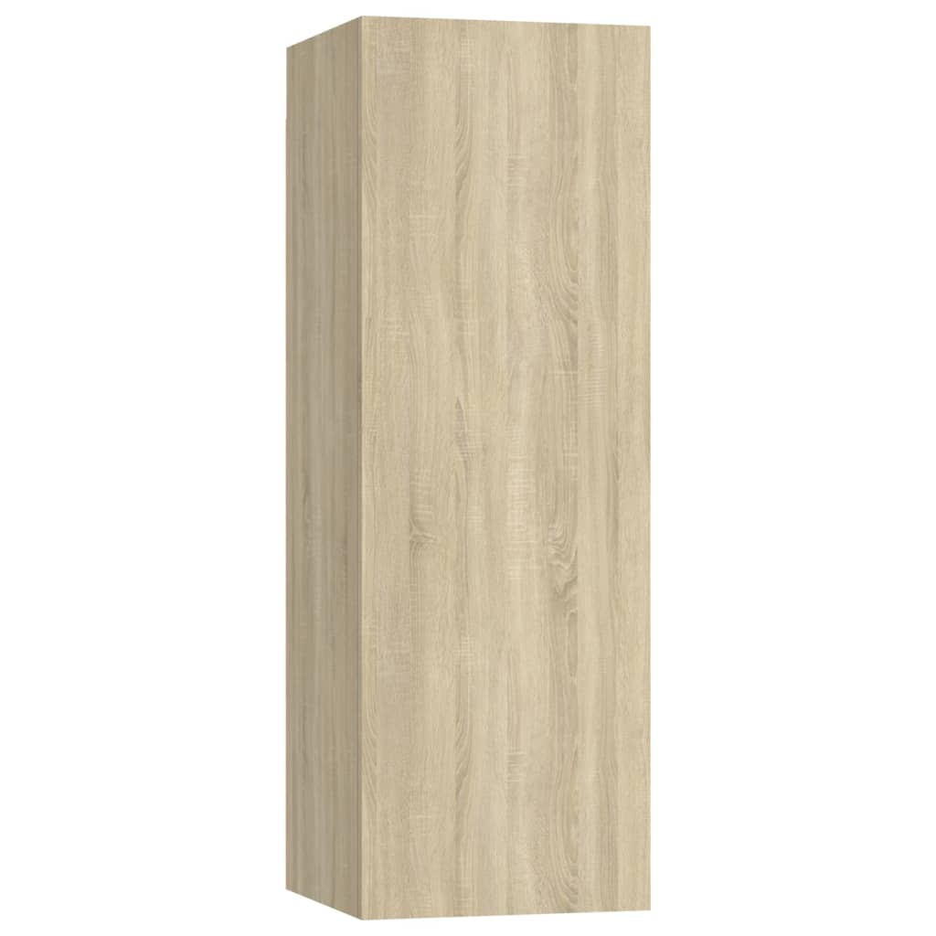TV-Schränke 4 Stk. Sonoma-Eiche 30,5x30x90 cm Holzwerkstoff - Pazzar.ch