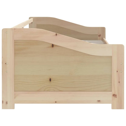 Tagesbett 3-Sitzer Massivholz Kiefer 90x200 cm - Pazzar.ch