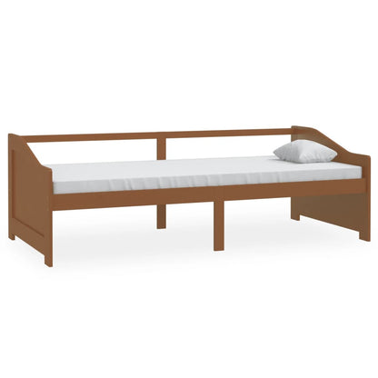 Tagesbett 3-Sitzer Honigbraun Massivholz Kiefer 90x200 cm - Pazzar.ch