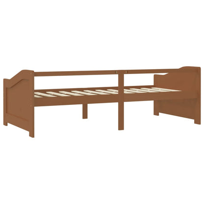 Tagesbett 3-Sitzer Honigbraun Massivholz Kiefer 90x200 cm - Pazzar.ch