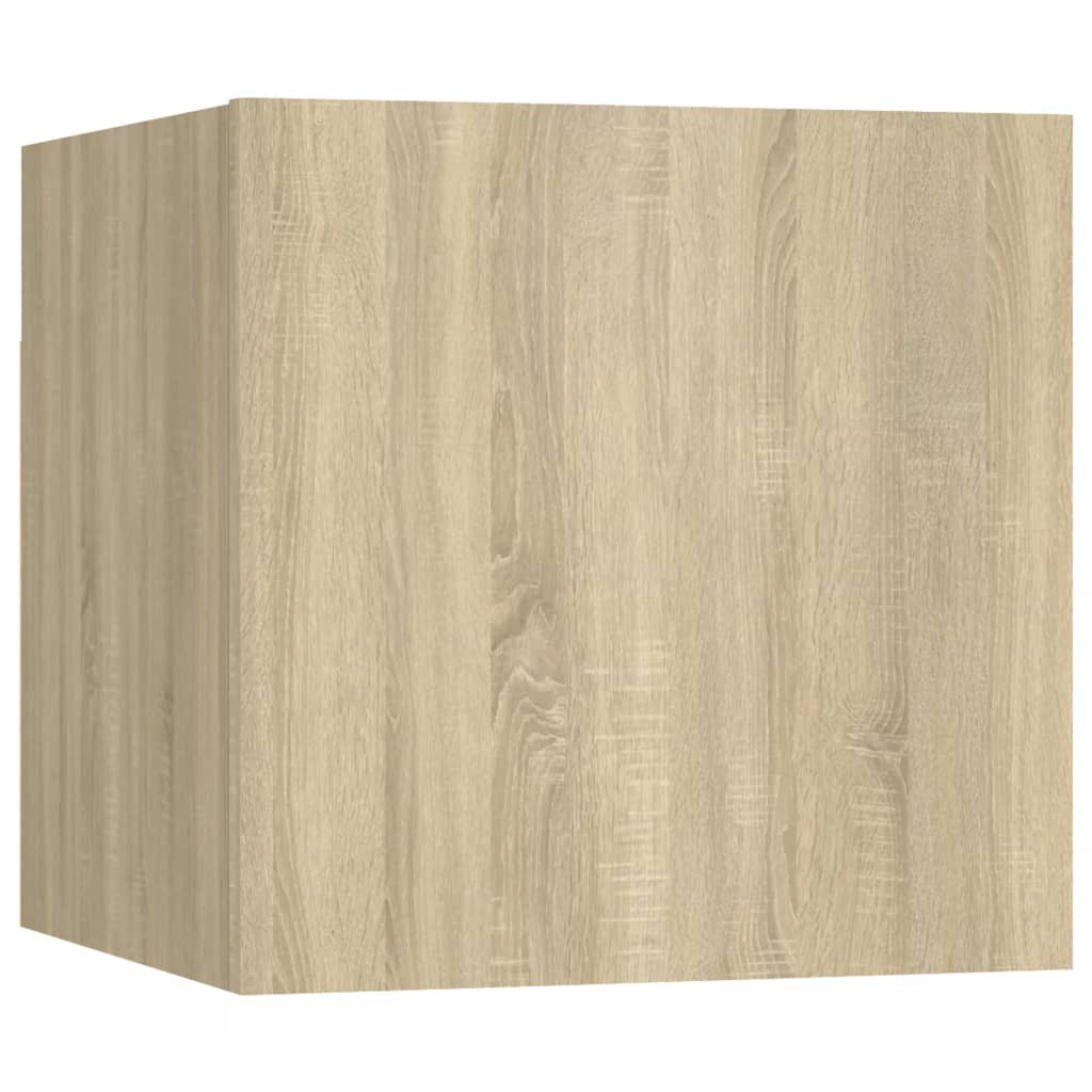 Nachttisch Sonoma-Eiche 30,5x30x30 cm Holzwerkstoff - Pazzar.ch