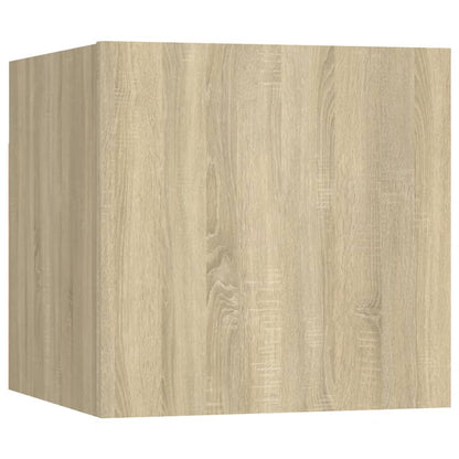 Nachttisch Sonoma-Eiche 30,5x30x30 cm Holzwerkstoff - Pazzar.ch