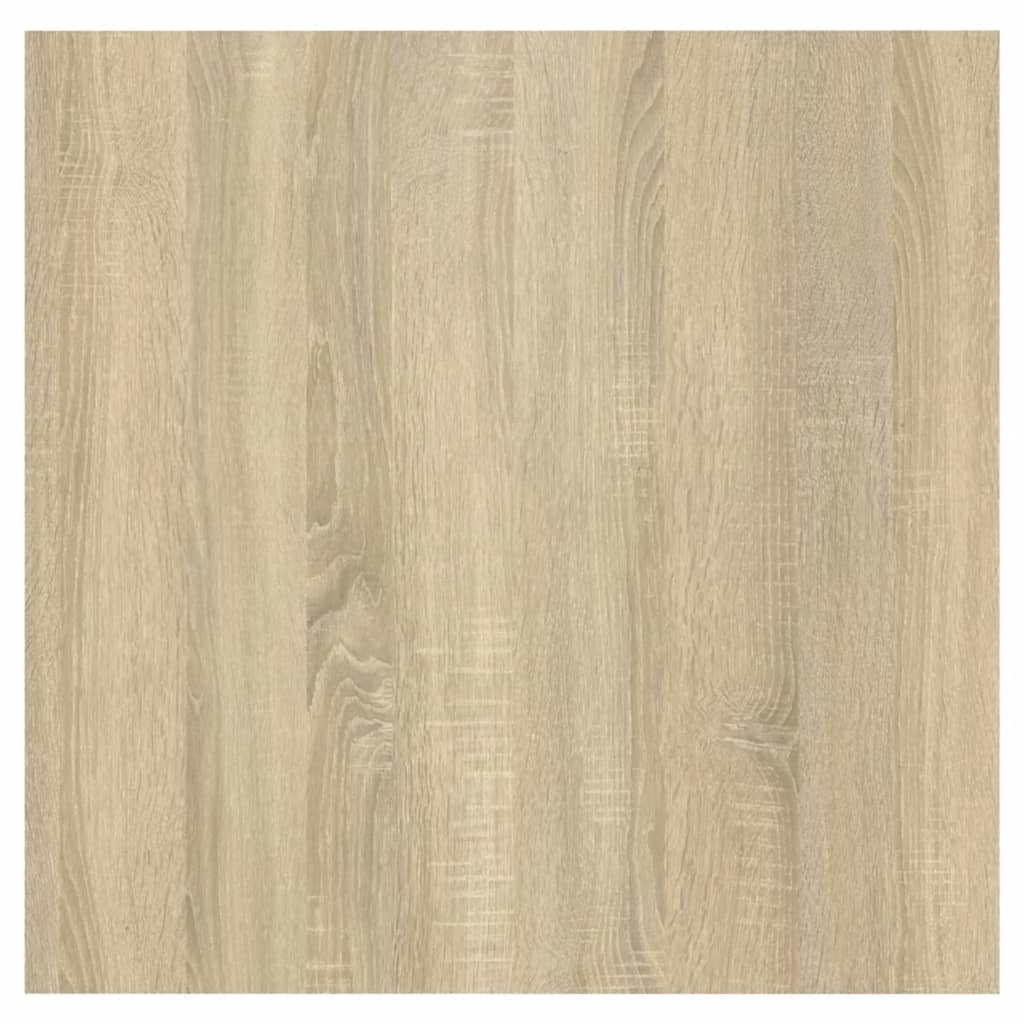 Nachttische 2 Stk. Sonoma-Eiche 30,5x30x30 cm Holzwerkstoff - Pazzar.ch