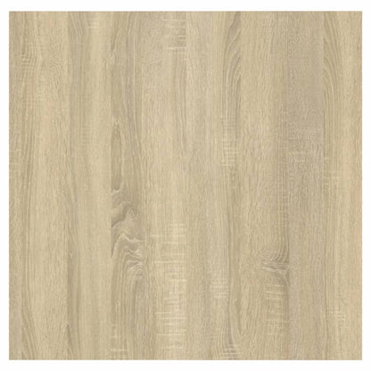 Nachttische 2 Stk. Sonoma-Eiche 30,5x30x30 cm Holzwerkstoff - Pazzar.ch
