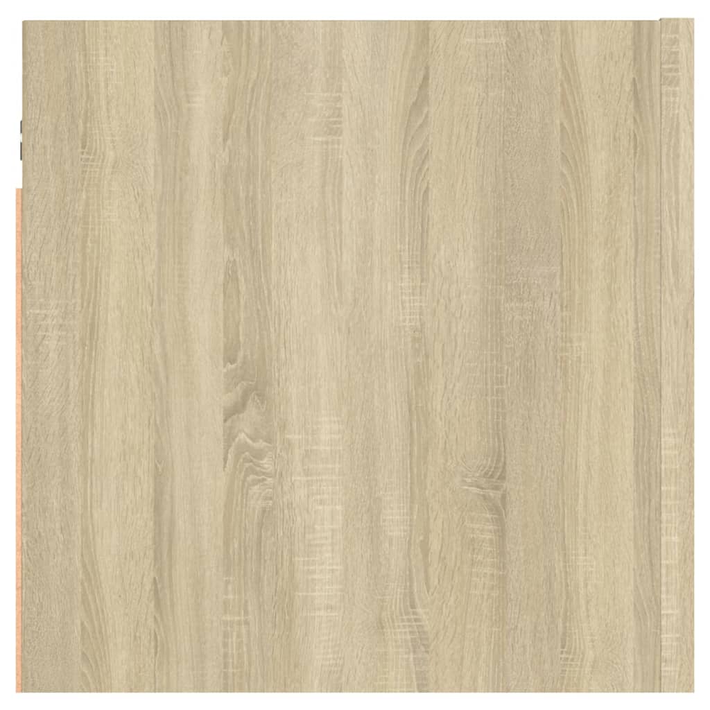 Nachttische 2 Stk. Sonoma-Eiche 30,5x30x30 cm Holzwerkstoff - Pazzar.ch