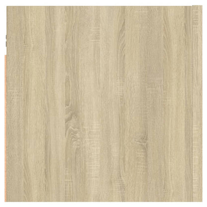 Nachttische 2 Stk. Sonoma-Eiche 30,5x30x30 cm Holzwerkstoff - Pazzar.ch