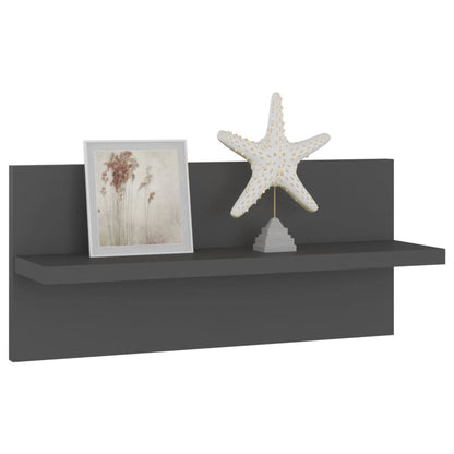 Wandregale 4 Stk. Grau 40x11,5x18 cm Holzwerkstoff - Pazzar.ch