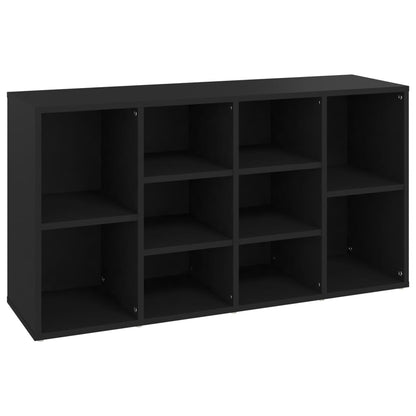 Schuhbank Schwarz 103x30x54,5 cm Holzwerkstoff - Pazzar.ch