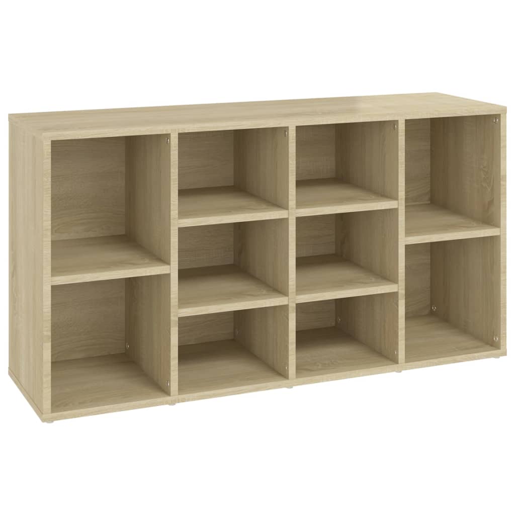 Schuhbank Sonoma-Eiche 103x30x54,5 cm Holzwerkstoff - Pazzar.ch