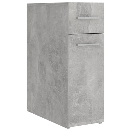 Apothekerschrank Betongrau 20x45,5x60 cm Holzwerkstoff - Pazzar.ch