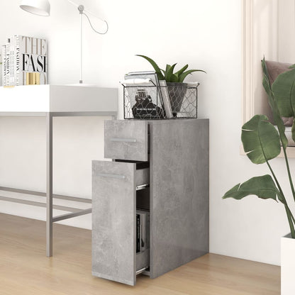 Apothekerschrank Betongrau 20x45,5x60 cm Holzwerkstoff - Pazzar.ch