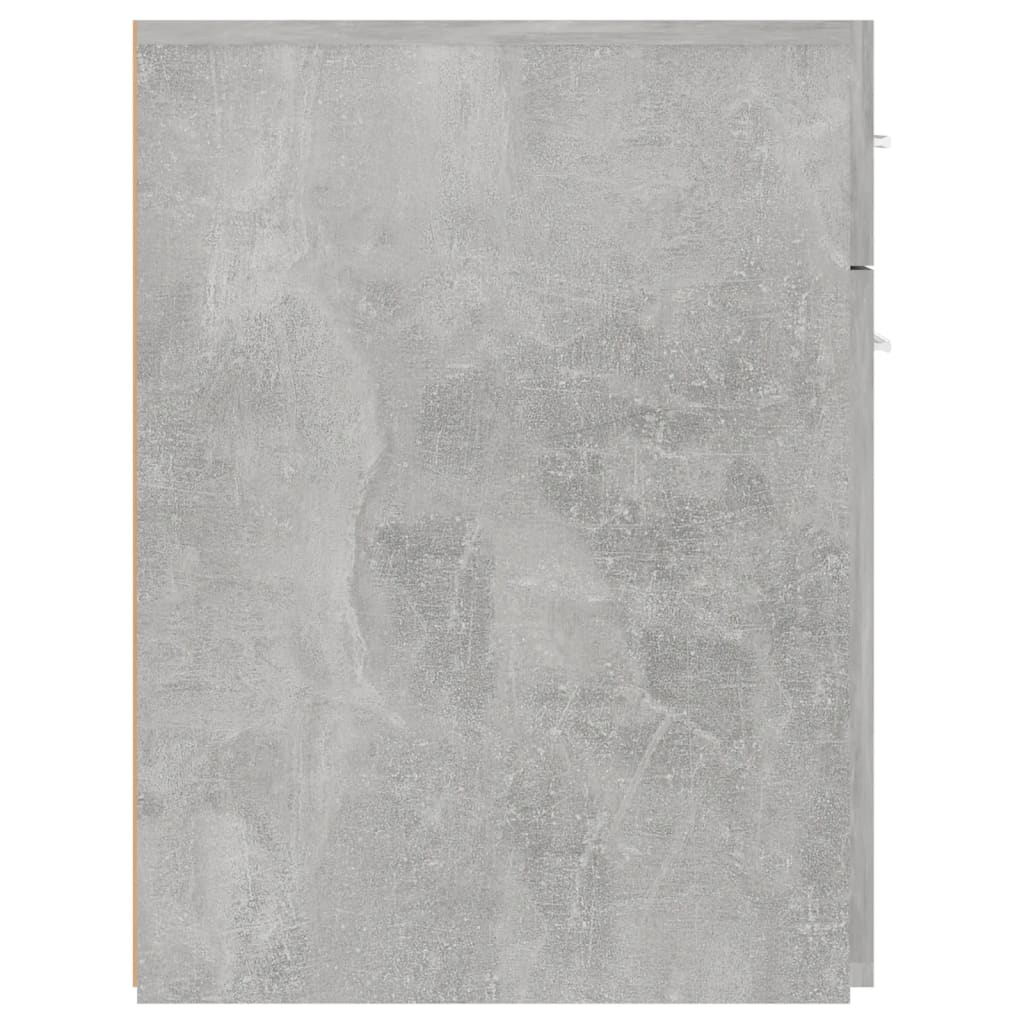 Apothekerschrank Betongrau 20x45,5x60 cm Holzwerkstoff - Pazzar.ch