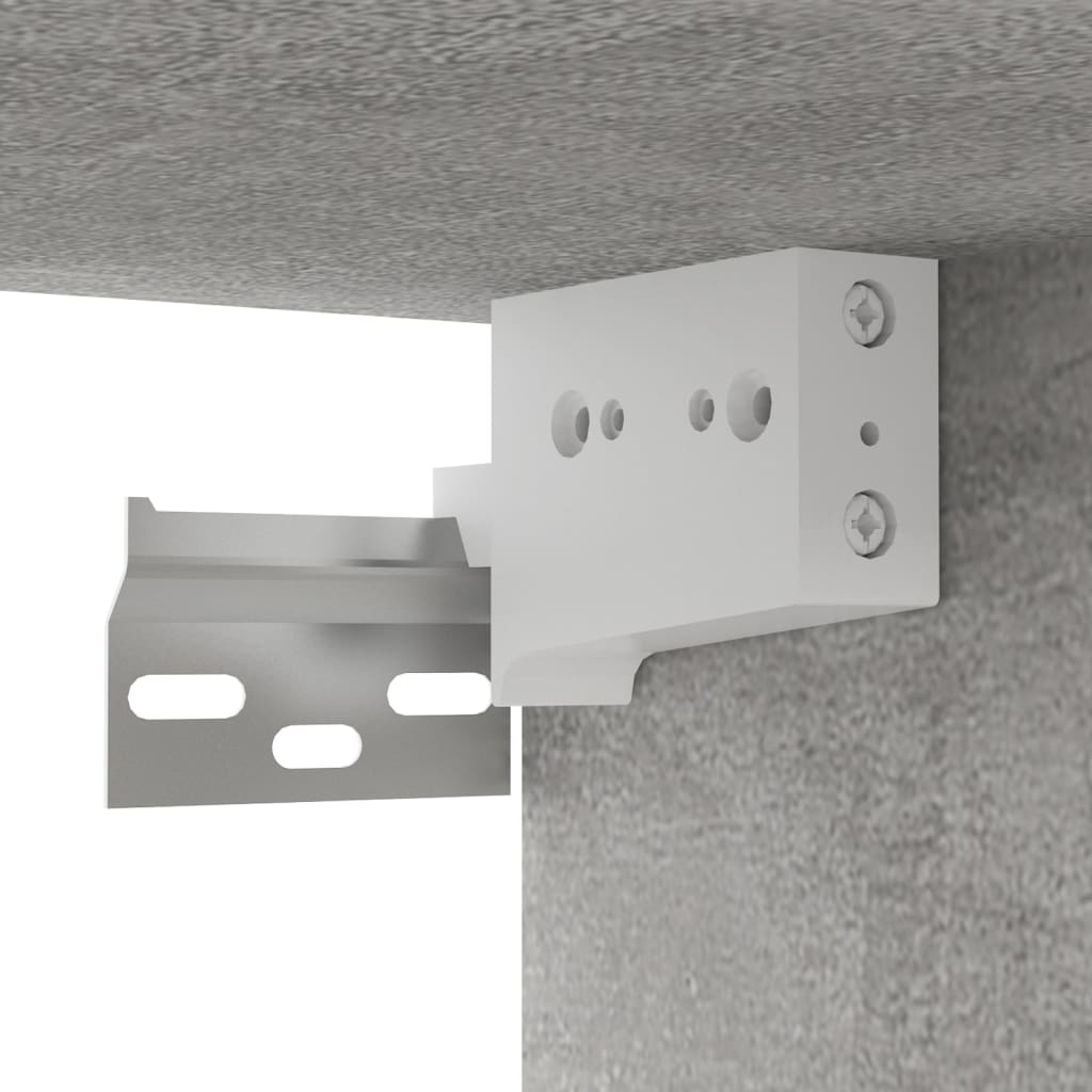 TV-Hängeschränke 3 Stk. Betongrau 60x30x30 cm - Pazzar.ch