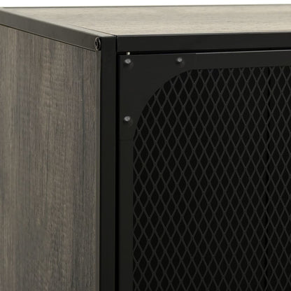 TV-Schrank Grau 105x36x47 cm Metall und MDF - Pazzar.ch