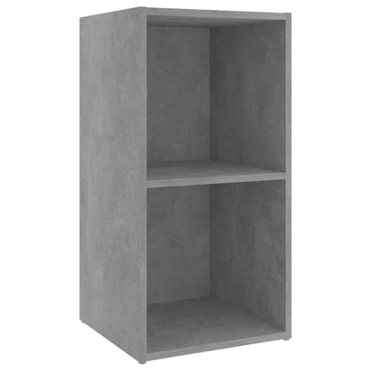 TV-Schränke 2 Stk. Betongrau 72x35x36,5 cm Holzwerkstoff - Pazzar.ch