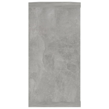 Würfelregale 2 Stk. Betongrau 100x15x30 cm Holzwerkstoff - Pazzar.ch