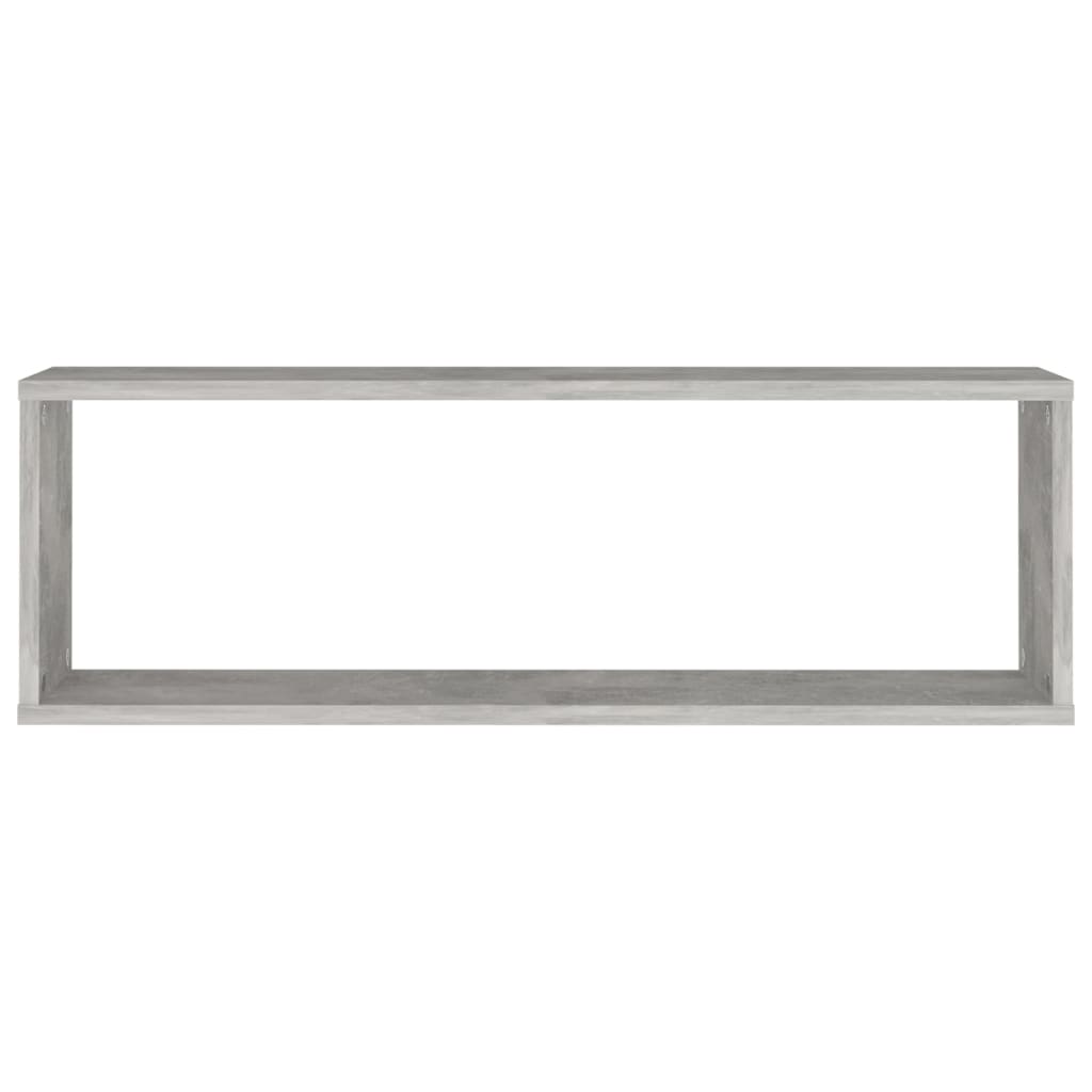 Würfelregale 4 Stk. Betongrau 80x15x26,5 cm Holzwerkstoff - Pazzar.ch