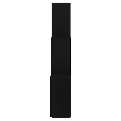 Würfelregal Schwarz 78x15x93 cm Holzwerkstoff - Pazzar.ch