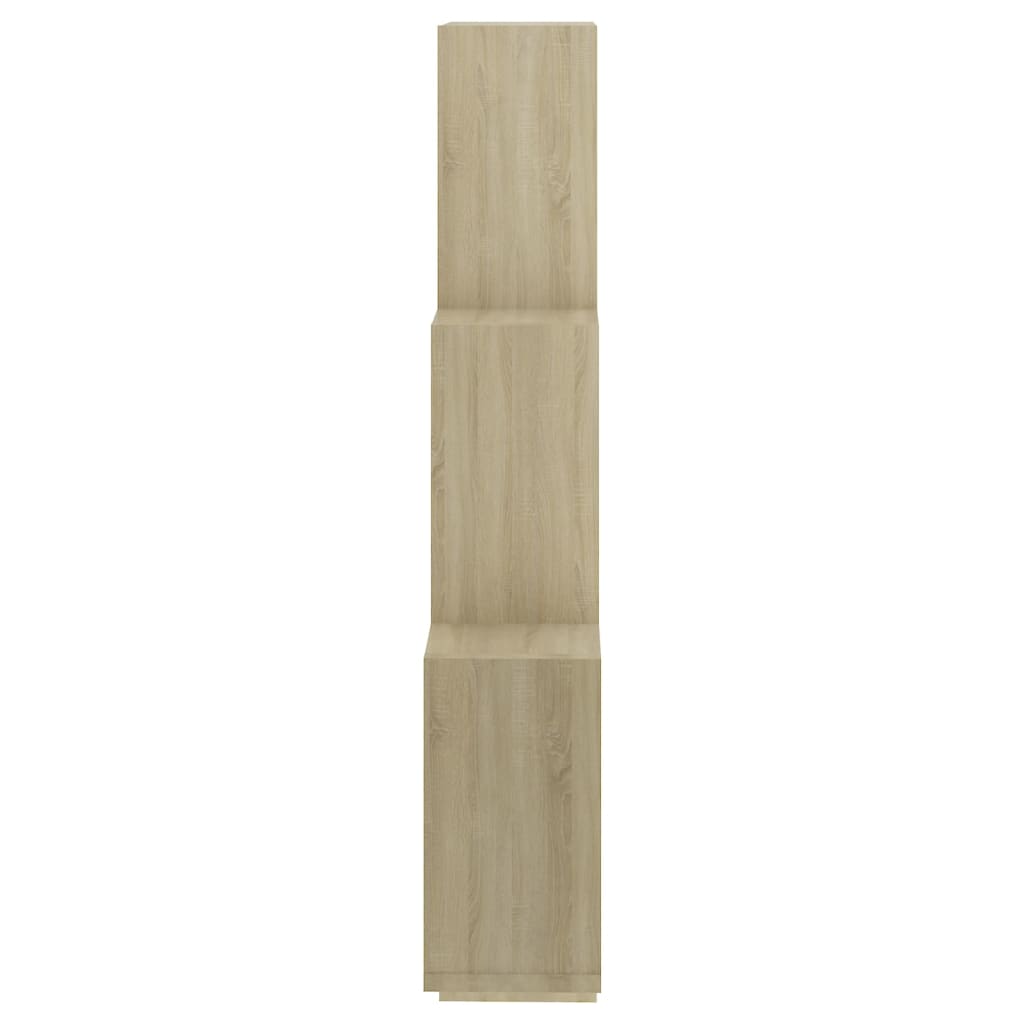 Würfelregal Sonoma-Eiche 78x15x93 cm Holzwerkstoff - Pazzar.ch