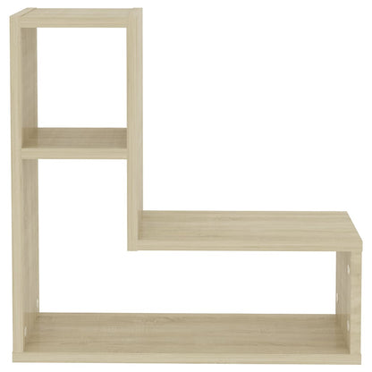 Wandregale 2 Stk. Sonoma-Eiche 50x15x50 cm Holzwerkstoff - Pazzar.ch
