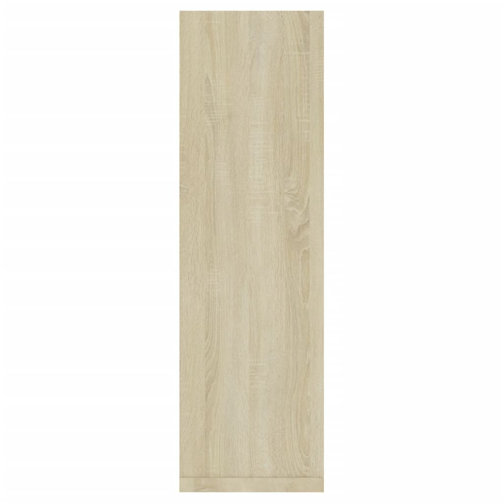 Wandregale 2 Stk. Sonoma-Eiche 50x15x50 cm Holzwerkstoff - Pazzar.ch