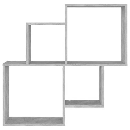 Würfelregal Betongrau 80x15x78,5 cm Holzwerkstoff - Pazzar.ch