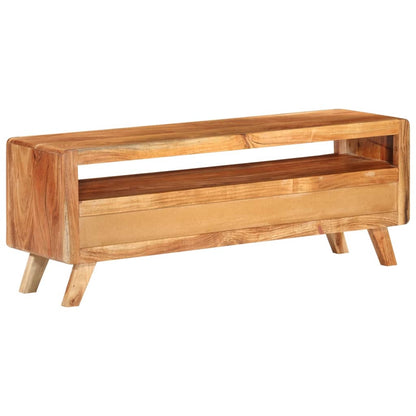 TV-Schrank 110x30x40 cm Massivholz Akazie - Pazzar.ch