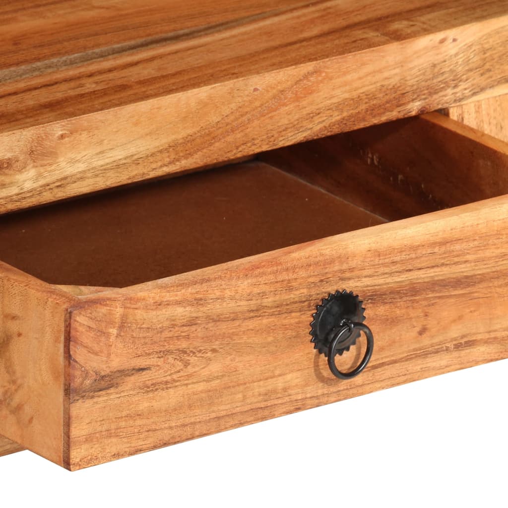 TV-Schrank 110x30x40 cm Massivholz Akazie - Pazzar.ch