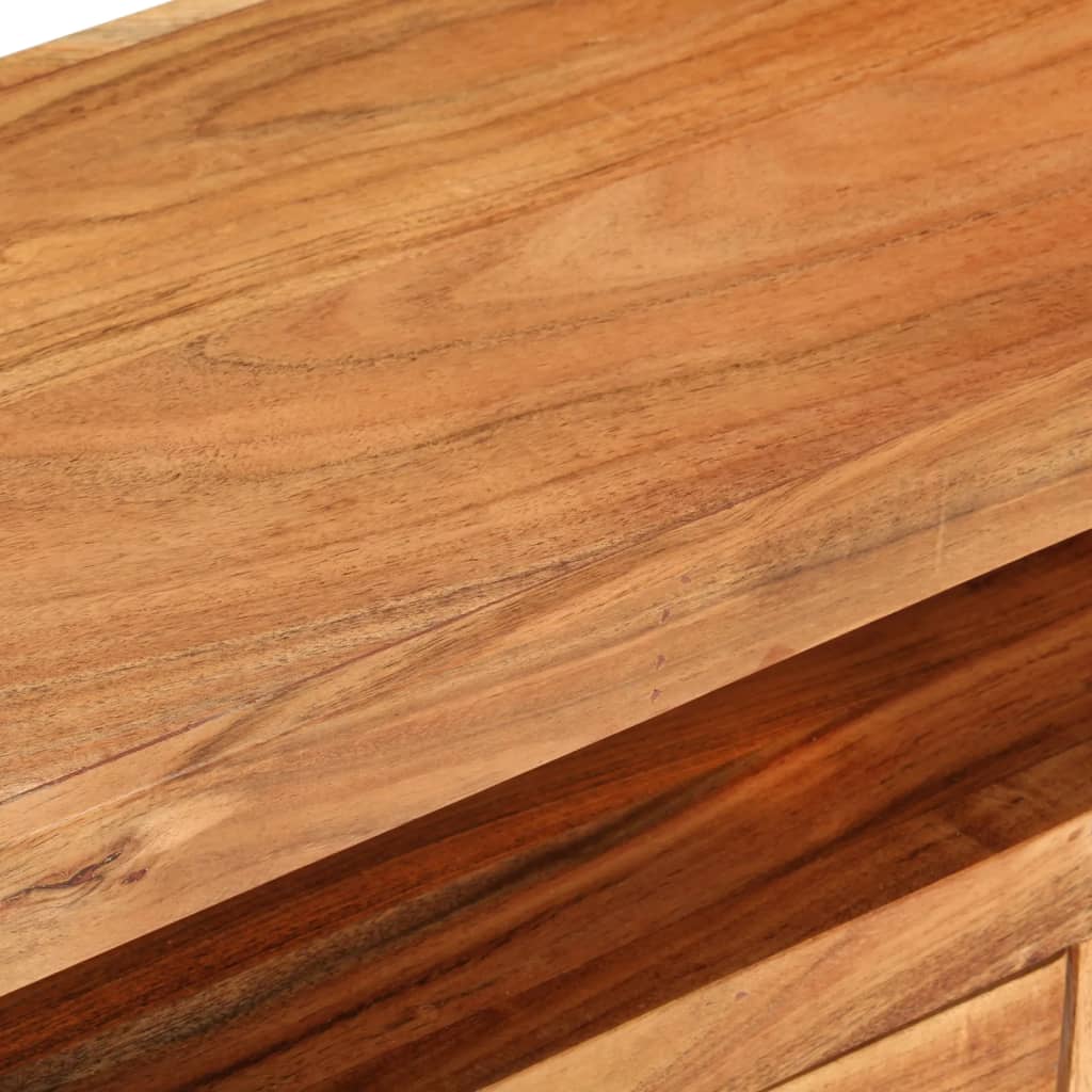 TV-Schrank 110x30x40 cm Massivholz Akazie - Pazzar.ch