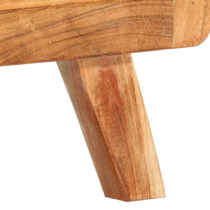 TV-Schrank 110x30x40 cm Massivholz Akazie - Pazzar.ch