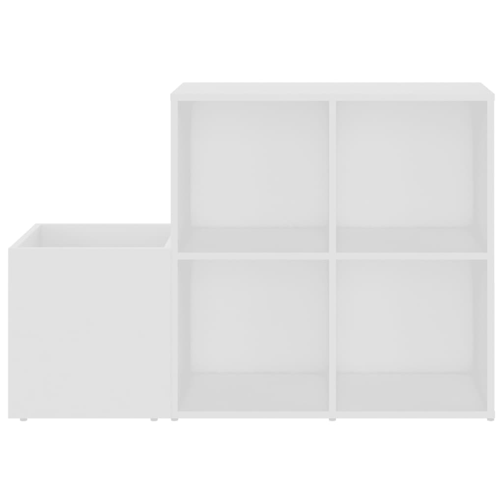 Flur-Schuhschrank Weiß 105x35,5x70 cm Holzwerkstoff - Pazzar.ch