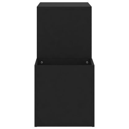 Flur-Schuhschrank Schwarz 105x35,5x70 cm Holzwerkstoff - Pazzar.ch