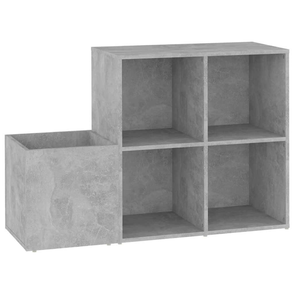 Flur-Schuhschrank Betongrau 105x35,5x70 cm Holzwerkstoff - Pazzar.ch