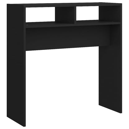 Konsolentisch Schwarz 78x30x80 cm Holzwerkstoff - Pazzar.ch