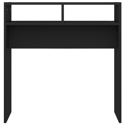 Konsolentisch Schwarz 78x30x80 cm Holzwerkstoff - Pazzar.ch