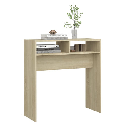 Konsolentisch Sonoma-Eiche 78x30x80 cm Holzwerkstoff - Pazzar.ch