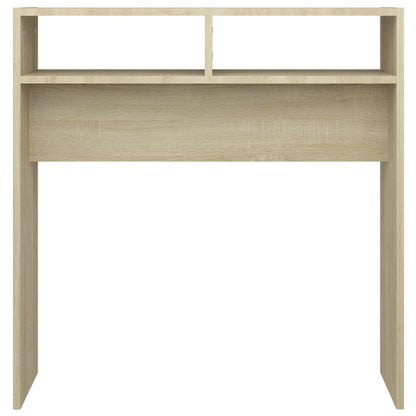 Konsolentisch Sonoma-Eiche 78x30x80 cm Holzwerkstoff - Pazzar.ch