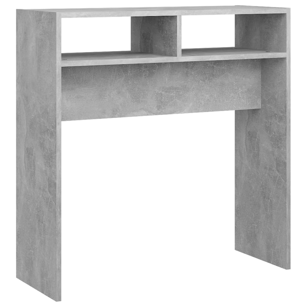Konsolentisch Betongrau 78x30x80 cm Holzwerkstoff - Pazzar.ch