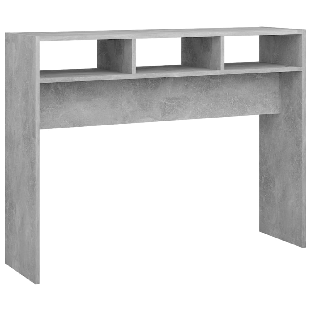 Konsolentisch Betongrau 105x30x80 cm Holzwerkstoff - Pazzar.ch