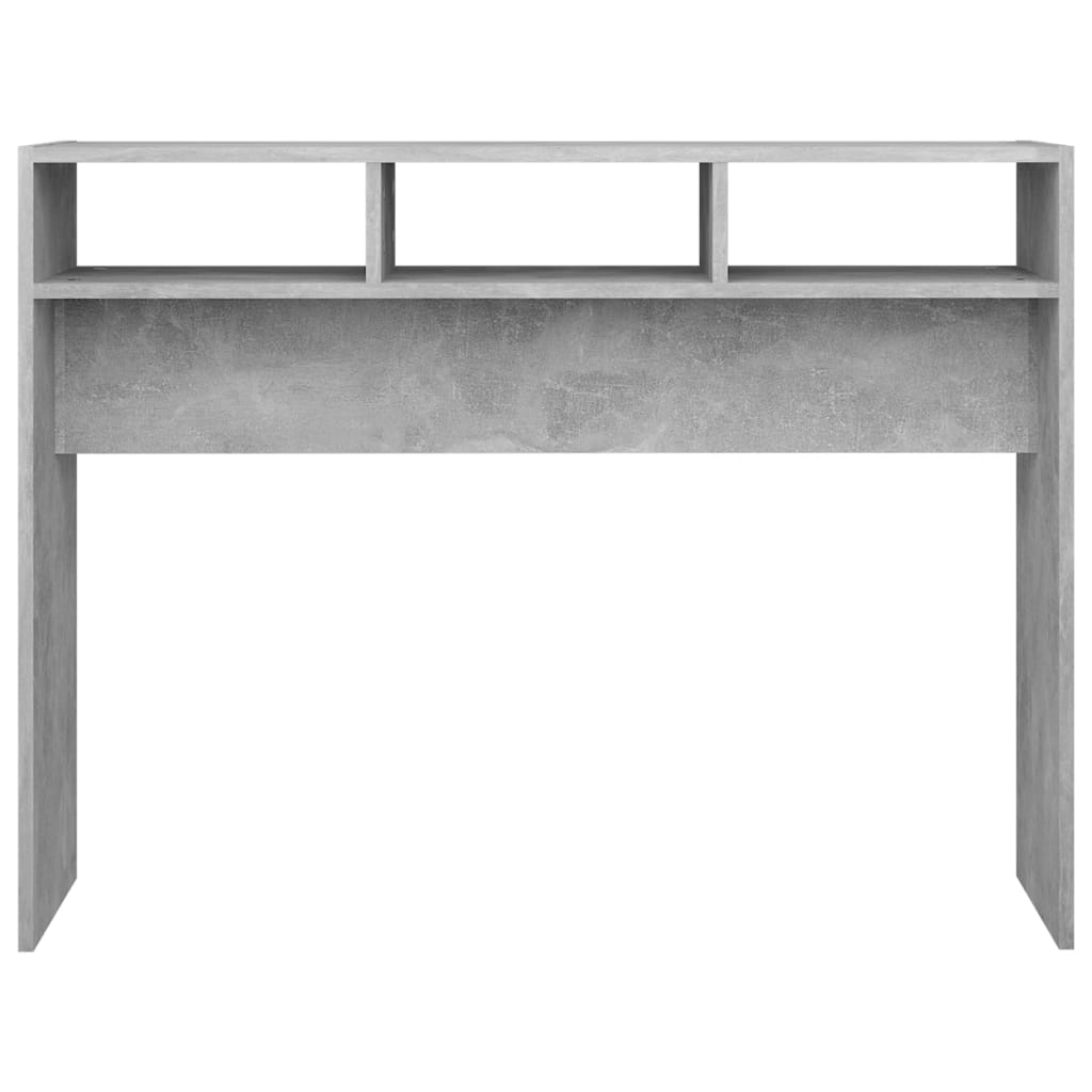 Konsolentisch Betongrau 105x30x80 cm Holzwerkstoff - Pazzar.ch