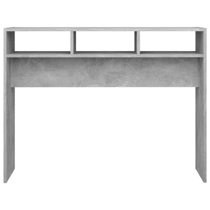 Konsolentisch Betongrau 105x30x80 cm Holzwerkstoff - Pazzar.ch