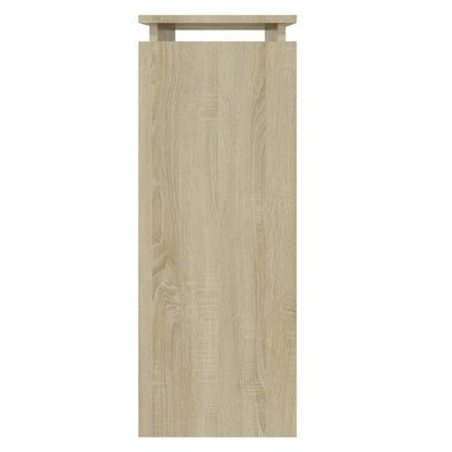 Konsolentisch Sonoma-Eiche 80x30x80 cm Holzwerkstoff - Pazzar.ch