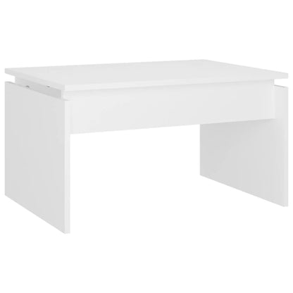 Couchtisch Weiß 68x50x38 cm Holzwerkstoff - Pazzar.ch