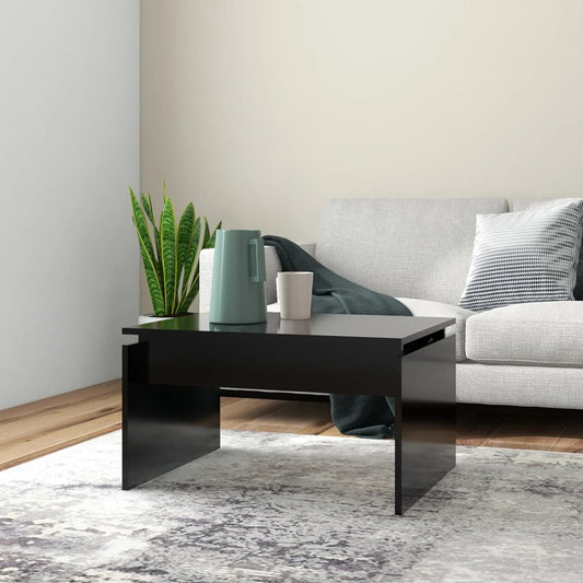 Couchtisch Schwarz 68x50x38 cm Holzwerkstoff - Pazzar.ch